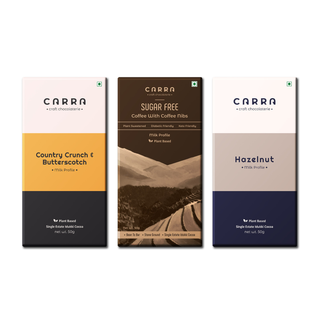 All Milk Chocolate Bars 3 Bars | 50g Each